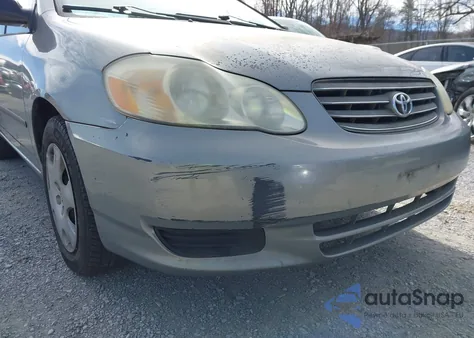 2004 Toyota Corolla Ce из США, поврежденный, VIN 2T1BR32EX4C186747